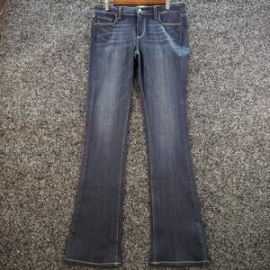 Paige Manhattan Bootcut Jeans Womens‎ Size 31 Dark Wash